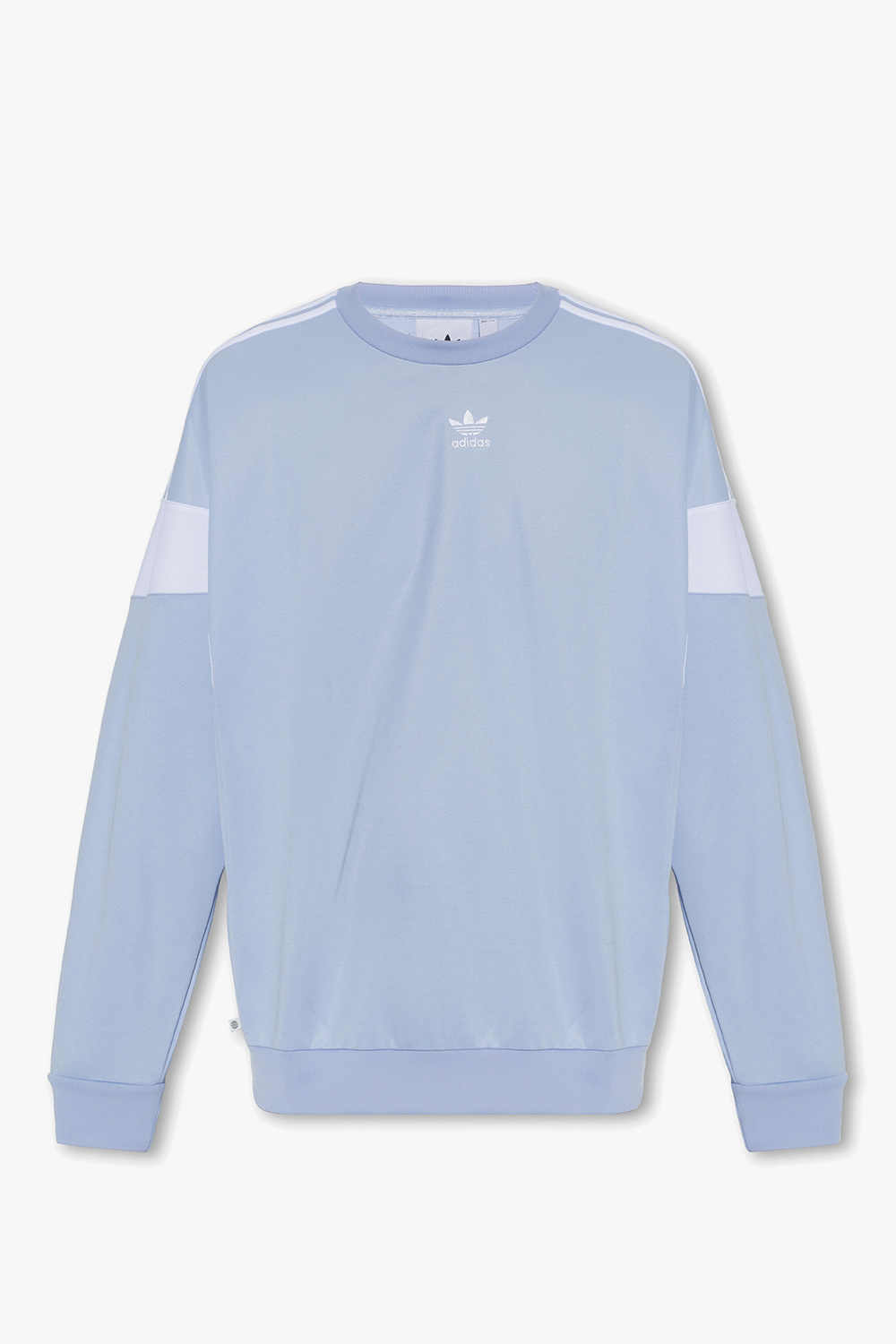 Light blue Sweatshirt with logo ADIDAS Originals adidas tracksuit women pink sneakers girls SchaferandweinerShops Canada